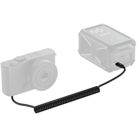 SmallRig 6657 - adapter zasilania typu Dummy, USB-C do akumulatora Panasonic DMW-BLK22 - użycie